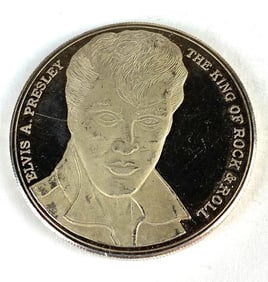 Elvis A. Presley 2 oz .999 Silver Round