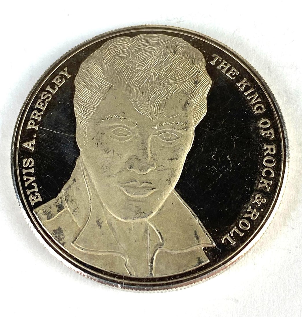 Elvis A. Presley 2 oz .999 Silver Round (1 of 2)