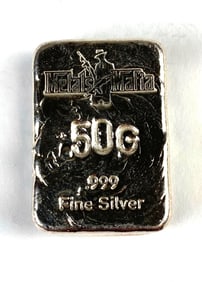 Metal Mafia 1.62 oz .999 Silver Ingot/Bar