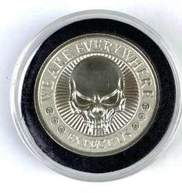 We Are Everywhere Expect Us 2 oz .999 Silver Round