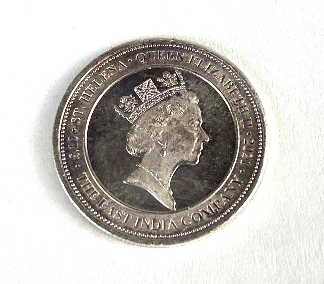 2021 Elizabeth II 1/10 oz .999 Fine Silver Round: 2021 Elizabeth II 1/10 oz .999 Fine Silver Round