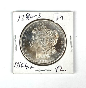 1880 S US Morgan Silver Dollar