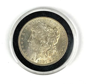 1881 O US Morgan Silver Dollar