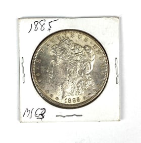 1885 US Morgan Silver Dollar