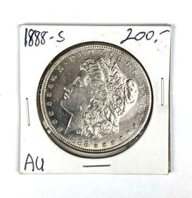 1888 S US Morgan Silver Dollar