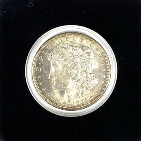1921 D US Morgan Silver Dollar