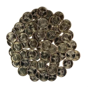 Group of 60 1976 Bicentennial Kennedy Half Dollars