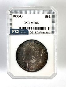PCI Graded 1883 U.S. Morgan Dollar MS65