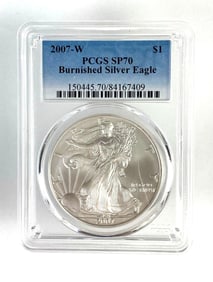 PCGS Graded 2007 U.S. $1 Silver Eagle MS64