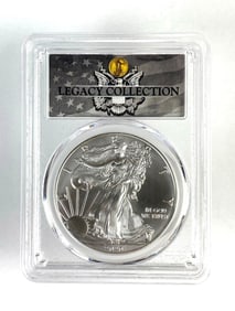 PCGS Graded 2020 U.S. $1 Silver Eagle MS70