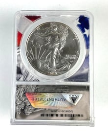 ANACS Graded 2021 U.S. $1 Silver Eagle MS70