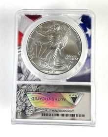 ANACS Graded 2021 U.S. $1 Silver Eagle MS70
