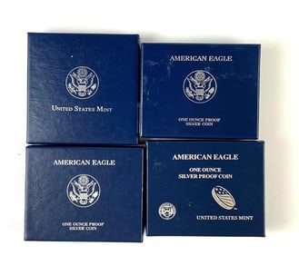 Group of 4 United States Mint Commemorative Coins