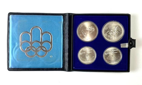 1976 Montreal Olympiad Commemorative Coin Set