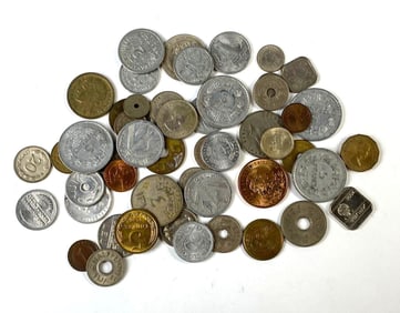 Group of 50 Assorted Coins