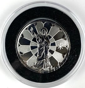 2022 Samoa 1 Tala Light of Christ 0.5 oz .999 Fine Silver Coin