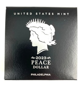 2023 P US Mint $1 Peace Silver Dollar