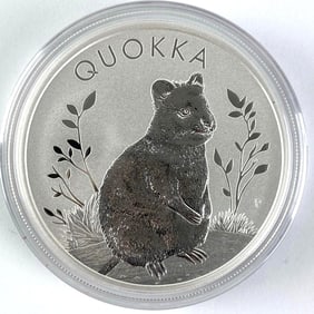 2023 Australia $1 Quokka 1 oz .999 Silver Coin