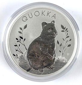 2023 Australia $1 Quokka 1 oz .999 Silver Coin