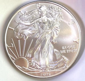 2021 Type 1 US Mint American Silver Eagle 1 oz .999 Fine