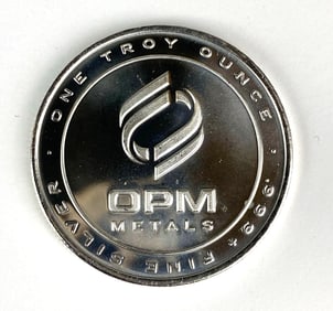 OPM Metals 1 oz .999 Fine Silver Round