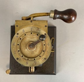 Antique Abbot Automatic Check Perforator