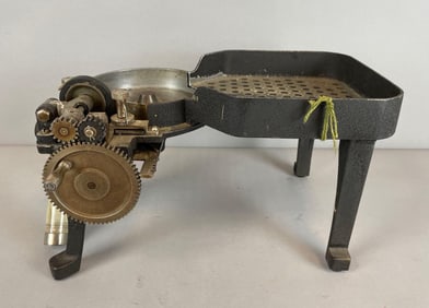 Vintage Hand Crank Coin Counting Machine