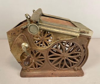 Antique Autographic Register Co. Ornate Receipt Machine