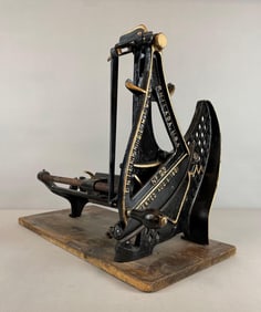 Antique Enterprise Mfg. Co. Cast Iron Deli Meat Slicer