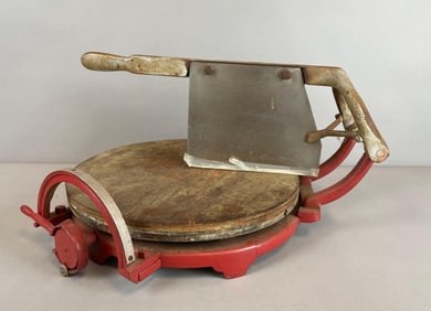 Antique Cast Iron Computing Cheese Cutter