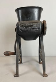 Antique Chandlers Cast Iron Ice Cutting Machine