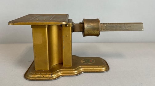 Vintage Pelouze 9 oz. Counterbalance Scale