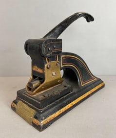 Antique B.F. Cummins No. 15 Perforating Machine