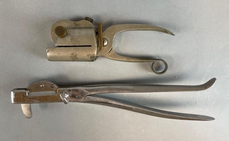 Group of 2 Vintage Check Protectors