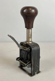 Vintage The Force Model 200 Numbering Stamper