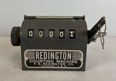 Vintage F.B. Redington Counting Machine