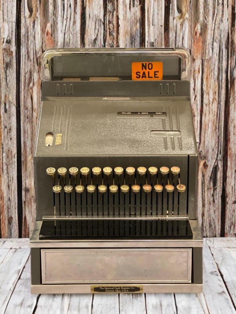 1938 National Cash Register Adding Machine (1 of 6)