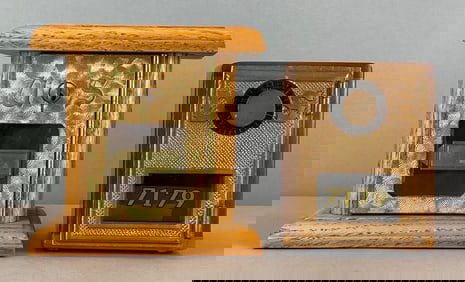 Group of 2 Antique US Post Office Box Door Coin Banks