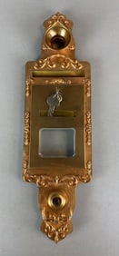 Antique Doorbell Postal Residential Plate