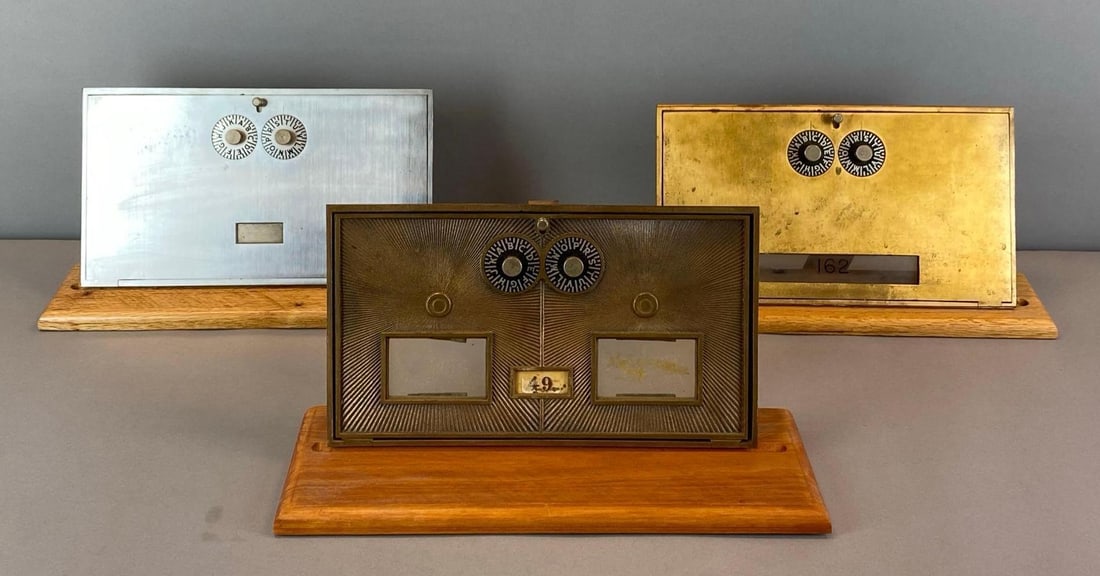 Group of 3 US Post Office Box Doors (1 of 3)