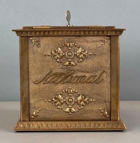Antique National Cash Register Receipt Box