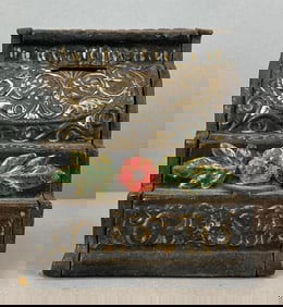 Antique Cast Iron Cash Register Coin Bank
