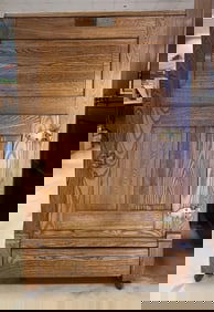 Antique Gurney Refrigerator Co. Northland Oak Icebox