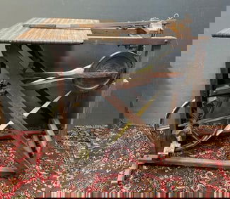 Antique Pedal-Powered Bandsaw