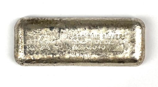 Golden Analytical 10 oz .999 Fine Silver Ingot/ Bar