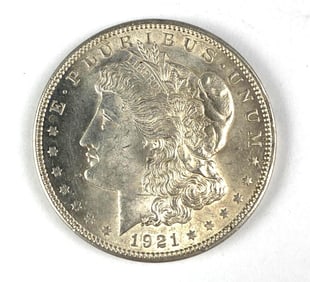 1921 US Morgan Silver Dollar