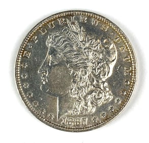 1887 US Morgan Silver Dollar