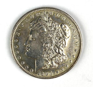 1896 US Morgan Silver Dollar