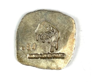 Anarchy Blood Money Pours #7 .64 oz .999 Silver Ingot/ Bar