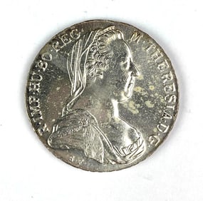 1780 Austria Maria Theresa Thaler .90 oz Silver Coin